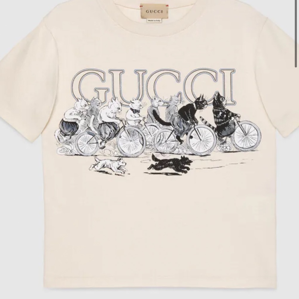 gucci cat shirt